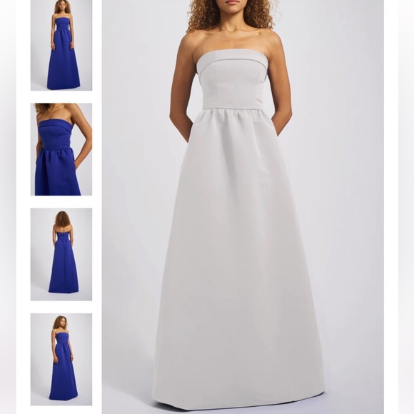 Amsale Dresses & Skirts - Bella’s Bridesmaid Dress Platinum
